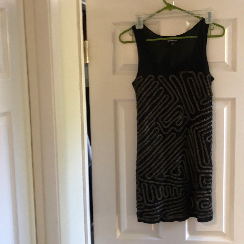 Express - black mini dress